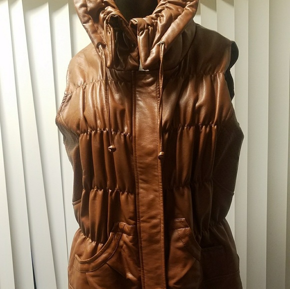 Marc bouwer faux leather vest - Picture 4 of 4
